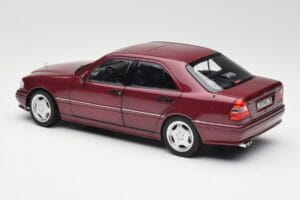 Mercedes AMG C36 W202 Almandine Rouge Norev 1:18 B66040706 Métal Moulé — image 7 sur 8