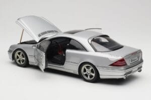 Mercedes CL500 C215 Lorinser Silver Metallic AUTOart 1:18 70121 Métal Moulé — image 5 sur 8