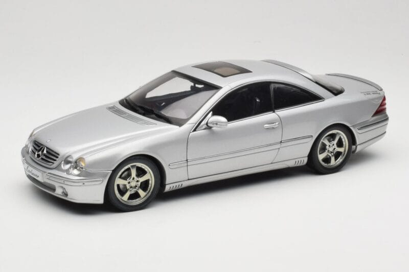 Mercedes CL500 C215 Lorinser Silver Metallic AUTOart 1:18 70121 Métal Moulé