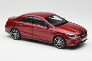 Mercedes CLA C117 Designo Patagonia Rouge Métallisé Norev 1:18 B66960131 Métal Moulé — image 6 sur 8