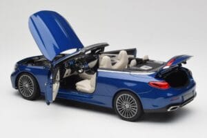 Mercedes CLE Cabriolet A236 Bleu Norev 1:18 B66960653 Métal Moulé — image 6 sur 9