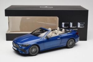 Mercedes CLE Cabriolet A236 Bleu Norev 1:18 B66960653 Métal Moulé — image 9 sur 9