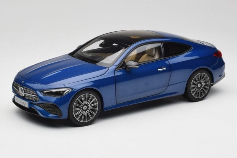 Mercedes CLE Coupé C236 Bleu Norev 1:18 B66960597 Métal Moulé