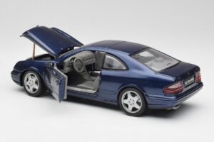 Mercedes CLK 55 AMG C209 Bleu Métallique Anson 1:18 30343 Métal Moulé — image 5 sur 8