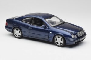 Mercedes CLK 55 AMG C209 Bleu Métallique Anson 1:18 30343 Métal Moulé — image 6 sur 8