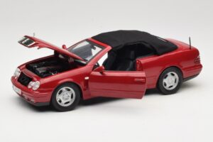 Mercedes CLK A208 Cabriolet Rouge Anson 1:18 30338 Métal Moulé — image 2 sur 8