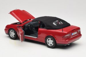 Mercedes CLK A208 Cabriolet Rouge Anson 1:18 30338 Métal Moulé — image 5 sur 8