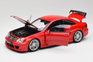 Mercedes CLK DTM AMG C209 Mars Rouge Kyosho 1:18 08461R Métal Moulé — image 2 sur 8