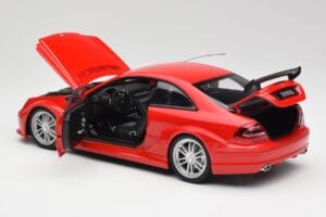 Mercedes CLK DTM AMG C209 Mars Rouge Kyosho 1:18 08461R Métal Moulé — image 5 sur 8