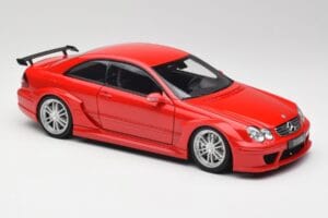 Mercedes CLK DTM AMG C209 Mars Rouge Kyosho 1:18 08461R Métal Moulé — image 6 sur 8