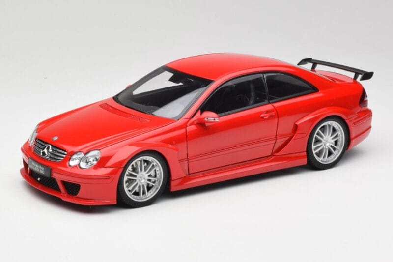 Mercedes CLK DTM AMG C209 Mars Rouge Kyosho 1:18 08461R Métal Moulé