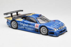Mercedes CLK GTR #12 Original Teile FIA GT 1999 Maisto 1:18 56036 Métal Moulé — image 5 sur 7
