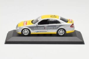 Mercedes E-Class W211 #4 Team ADAC Paris-Beijing 2006 Replacement Box Minichamps 1:43 B66962260-R Métal Moulé