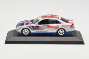 Mercedes E-Class W211 #11 Bluetec Paris-Beijing 2006 Minichamps 1:43 B66962267-R Métal Moulé