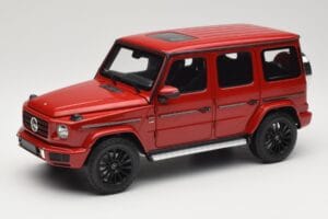 Mercedes G 500 W463 Rouge Minichamps 1:18 110037101 Métal Moulé
