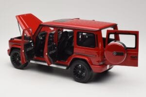 Mercedes G 500 W463 Rouge Minichamps 1:18 110037101 Métal Moulé — image 5 sur 8