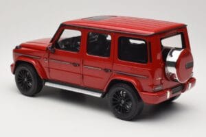 Mercedes G 500 W463 Rouge Minichamps 1:18 110037101 Métal Moulé — image 7 sur 8