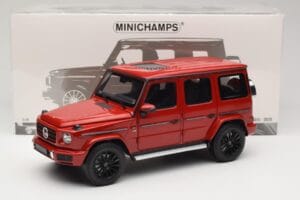 Mercedes G 500 W463 Rouge Minichamps 1:18 110037101 Métal Moulé — image 8 sur 8