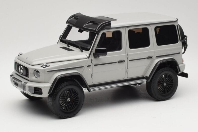 Mercedes G 63 AMG 4x4 Squared Arabian Grey Almost Real 1:18 820829 Métal Moulé