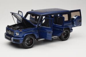 Mercedes G 63 AMG W463 Blue Metallic Minichamps 1:18 110037061 Métal Moulé — image 2 sur 8