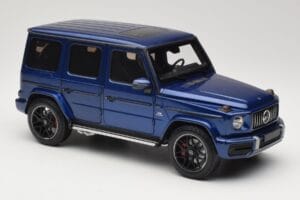 Mercedes G 63 AMG W463 Blue Metallic Minichamps 1:18 110037061 Métal Moulé — image 6 sur 8