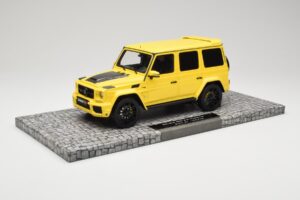 Mercedes Brabus 850 6.0 Widestar G63 W463 Electric Beam Yellow Minichamps 1:18 107032402 Métal Moulé
