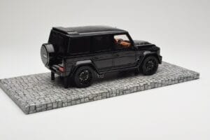 Mercedes Brabus 850 6.0 Widestar G63 W463 Obsidian Black Metallic Minichamps 1:18 107032400 Métal Moulé — image 2 sur 6