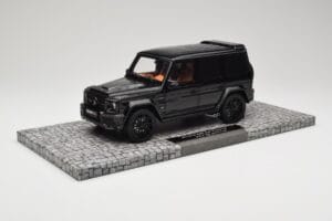 Mercedes Brabus 850 6.0 Widestar G63 W463 Obsidian Black Metallic Minichamps 1:18 107032400 Métal Moulé