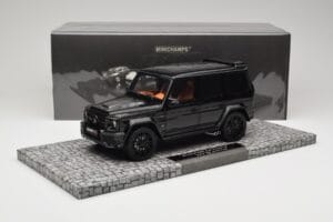 Mercedes Brabus 850 6.0 Widestar G63 W463 Obsidian Black Metallic Minichamps 1:18 107032400 Métal Moulé — image 6 sur 6