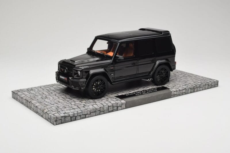 Mercedes Brabus 850 6.0 Widestar G63 W463 Obsidian Black Metallic Minichamps 1:18 107032400 Métal Moulé