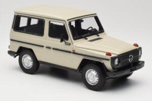 Mercedes G-Class W460 SWB Grey Metallic Minichamps 1:18 155038004 Métal Moulé — image 4 sur 6