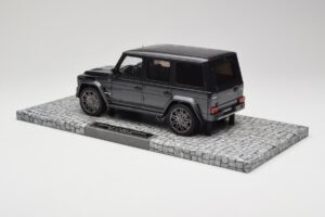 Mercedes G-Class W463 Brabus V12 800 Widestar Gris Minichamps 1:18 107032300 Métal Moulé — image 5 sur 6