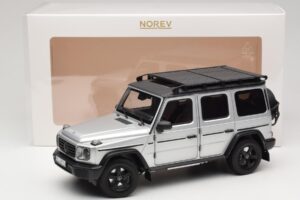 Mercedes G-Class W463 Iridium Silver Norev 1:18 183030 Métal Moulé — image 8 sur 8