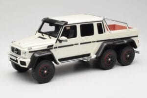 Mercedes AMG G63 6x6 W463 Blanc GT Spirit 1:18 GT100 Résine