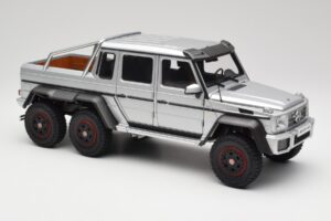 Mercedes AMG G63 W463 6x6 Iridium Argent AUTOart 1:18 76301 Composite — image 6 sur 8