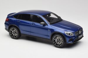 Mercedes AMG GLC 43 Coupe Brilliant Bleu GT Spirit 1:18 B66960468 Résine — image 4 sur 6