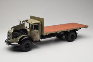 Mercedes L6600 Rungewagen Gris Noir Minichamps 1:18 109031050-R1 Métal Moulé — image 2 sur 9