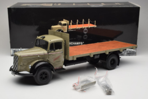 Mercedes L6600 Rungewagen Gris Noir Minichamps 1:18 109031050-R1 Métal Moulé — image 9 sur 9