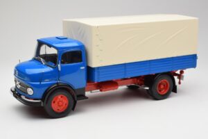 Mercedes L911 Bleu Schuco 1:18 450044800 Métal Moulé