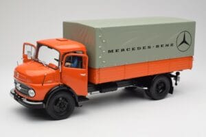 Mercedes L911 Orange Schuco 1:18 450044700 Métal Moulé — image 2 sur 8