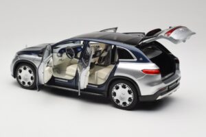 Mercedes Maybach EQS 680 V297 Bleu NZG 1:18 1060/23 Métal Moulé — image 5 sur 8