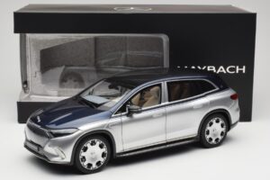 Mercedes Maybach EQS 680 V297 Bleu NZG 1:18 1060/23 Métal Moulé — image 8 sur 8