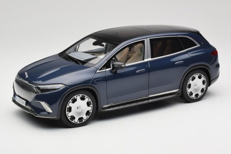 Mercedes Maybach EQS 680 V297 Bleu Foncé NZG 1:18 B66960593 Métal Moulé