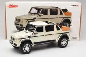 Mercedes Maybach G650 Landaulet W463 Blanc Schuco 1:18 450017800 Métal Moulé — image 6 sur 6