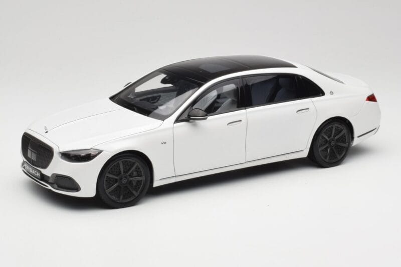 Mercedes Maybach S 680 X223 Diamond White Norev 1:18 B66960666 Métal Moulé