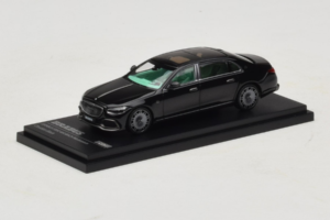 Mercedes Maybach S-Class W223 Brabus S850 Masterpiece Obsidian Black Almost Real 1:64 660101001 Métal Moulé — image 2 sur 7