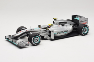 Mercedes MGP W01 #4 N. Rosberg Mercedes GP 2010 Minichamps 1:18 110100004 Métal Moulé