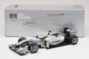 Mercedes MGP W01 #4 N. Rosberg Mercedes GP 2010 Minichamps 1:18 110100004 Métal Moulé — image 7 sur 7