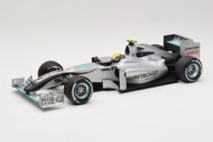 Mercedes MGP W01 #4 N. Rosberg Mercedes GP Showcar 2010 Minichamps 1:18 150100074 Métal Moulé