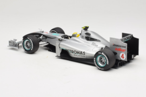 Mercedes MGP W01 #4 N. Rosberg Mercedes GP Showcar 2010 Minichamps 1:18 150100074 Métal Moulé — image 5 sur 7